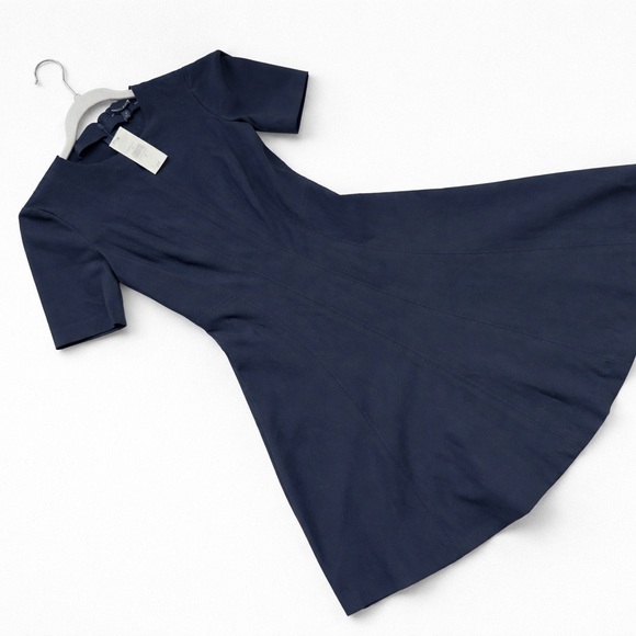 Banana Republic Dresses & Skirts - NWT Banana Republic Navy Blue Fit and Flare Dress